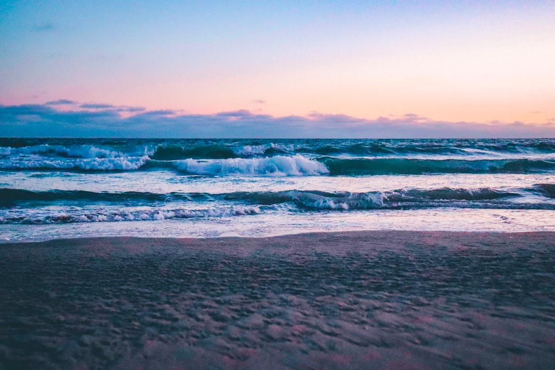 landscape photography of body of water