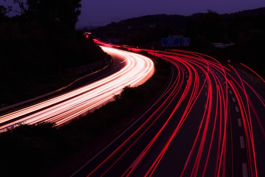 time-lapse photo of highway in Schwerte Germany
