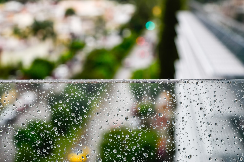 glass with water droplets