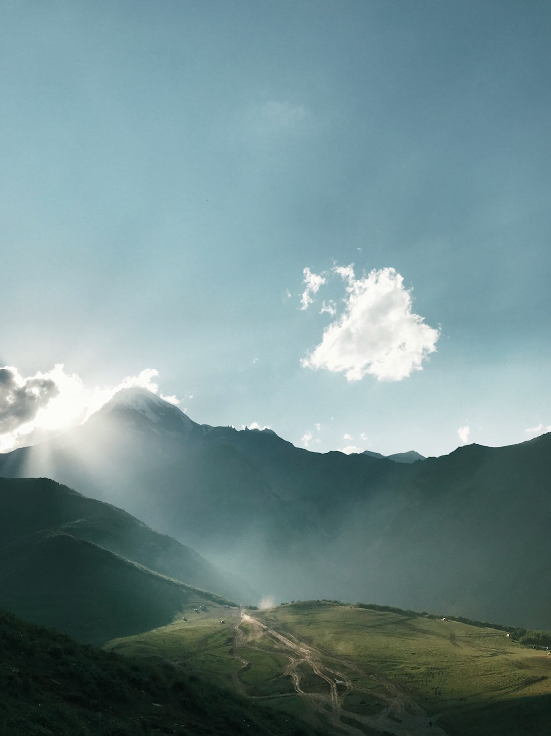 Hill photo spot გერგეტის სამება Georgia