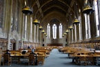 person inside cathedral