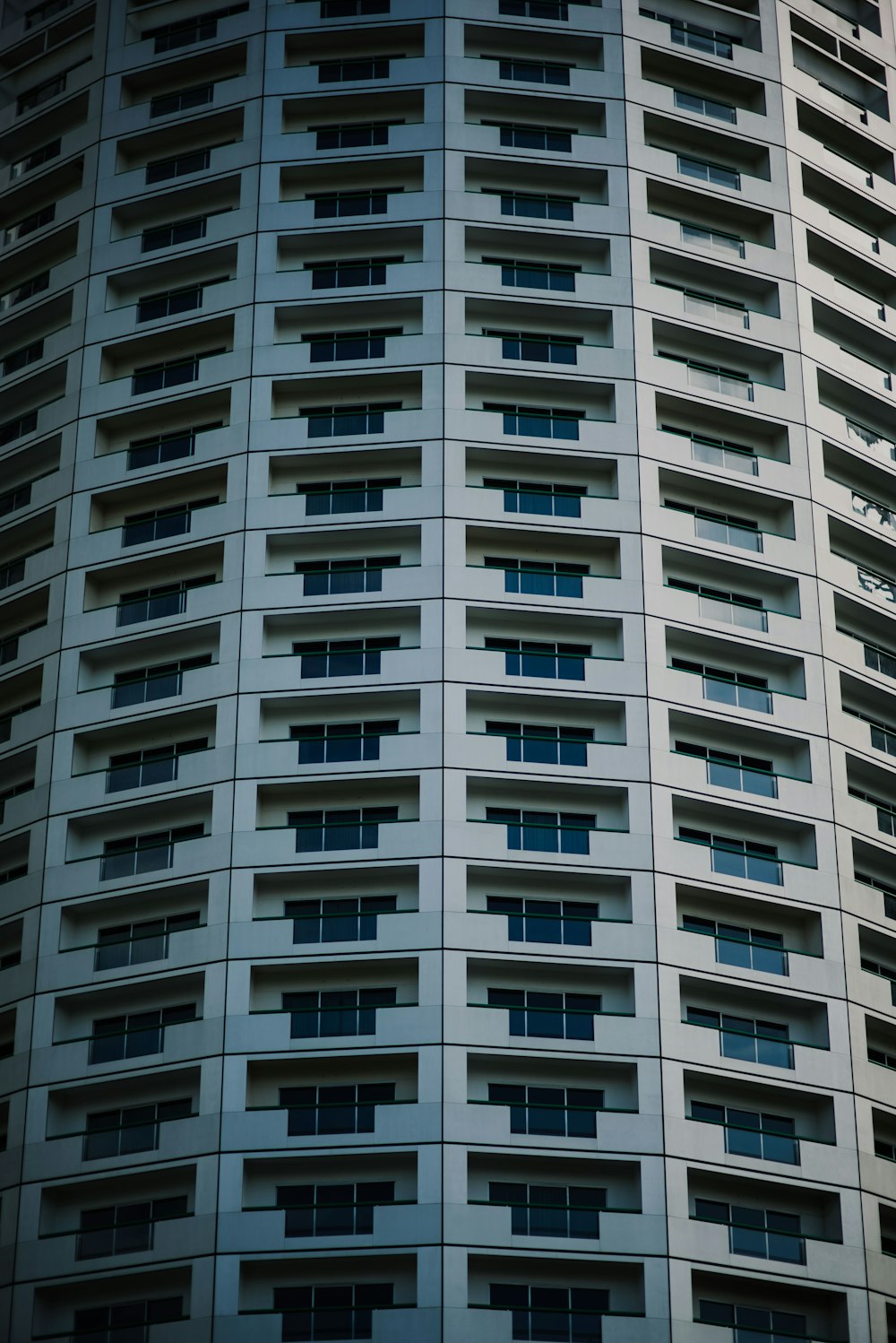 white painted concrete building