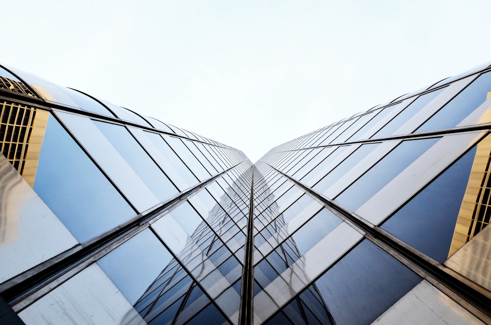 glass windows high-rise building