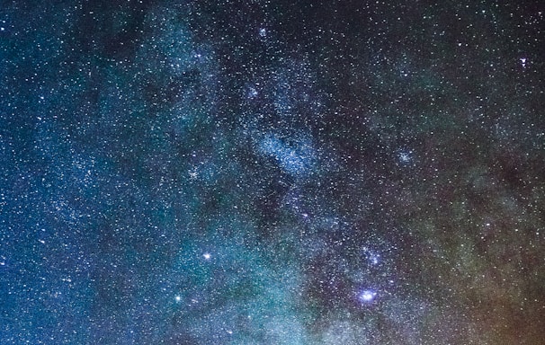 milky way during night time