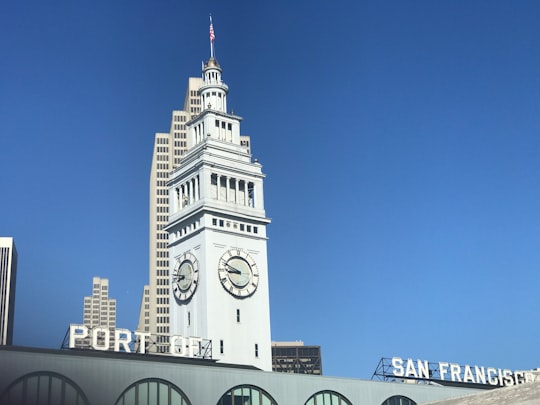 Port of San Francisco in Ferry Building United States