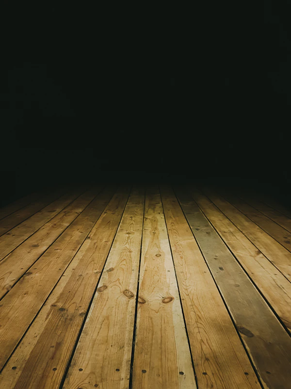 LVP vs. Hardwood Flooring: brown wooden surface