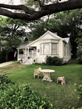 A cozy, well-maintained rental home with a welcoming front porch