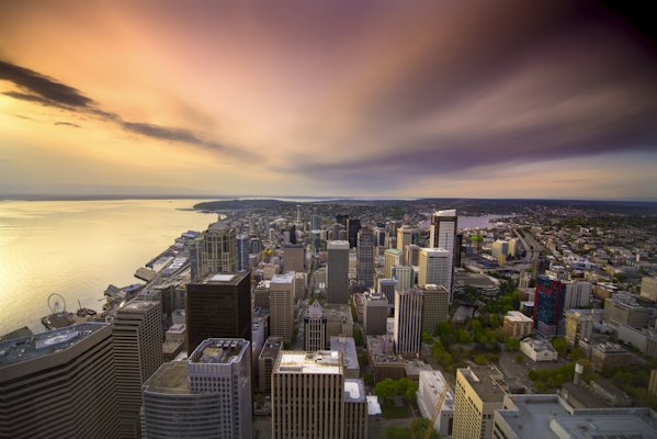 Architectural photography of buildings — Seattle, United States