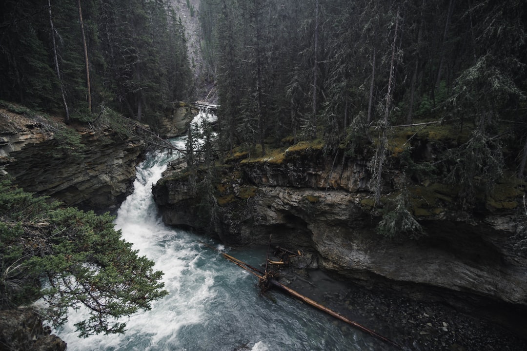 Waterfall photo spot Johnston Canyon Banff