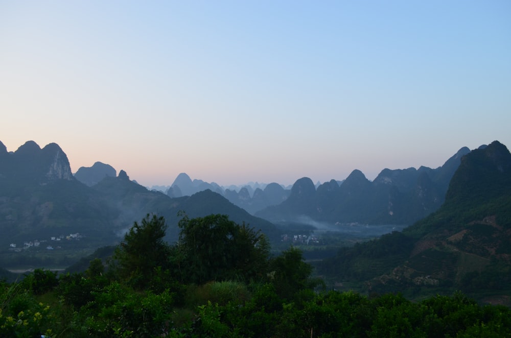 mountains during daytime