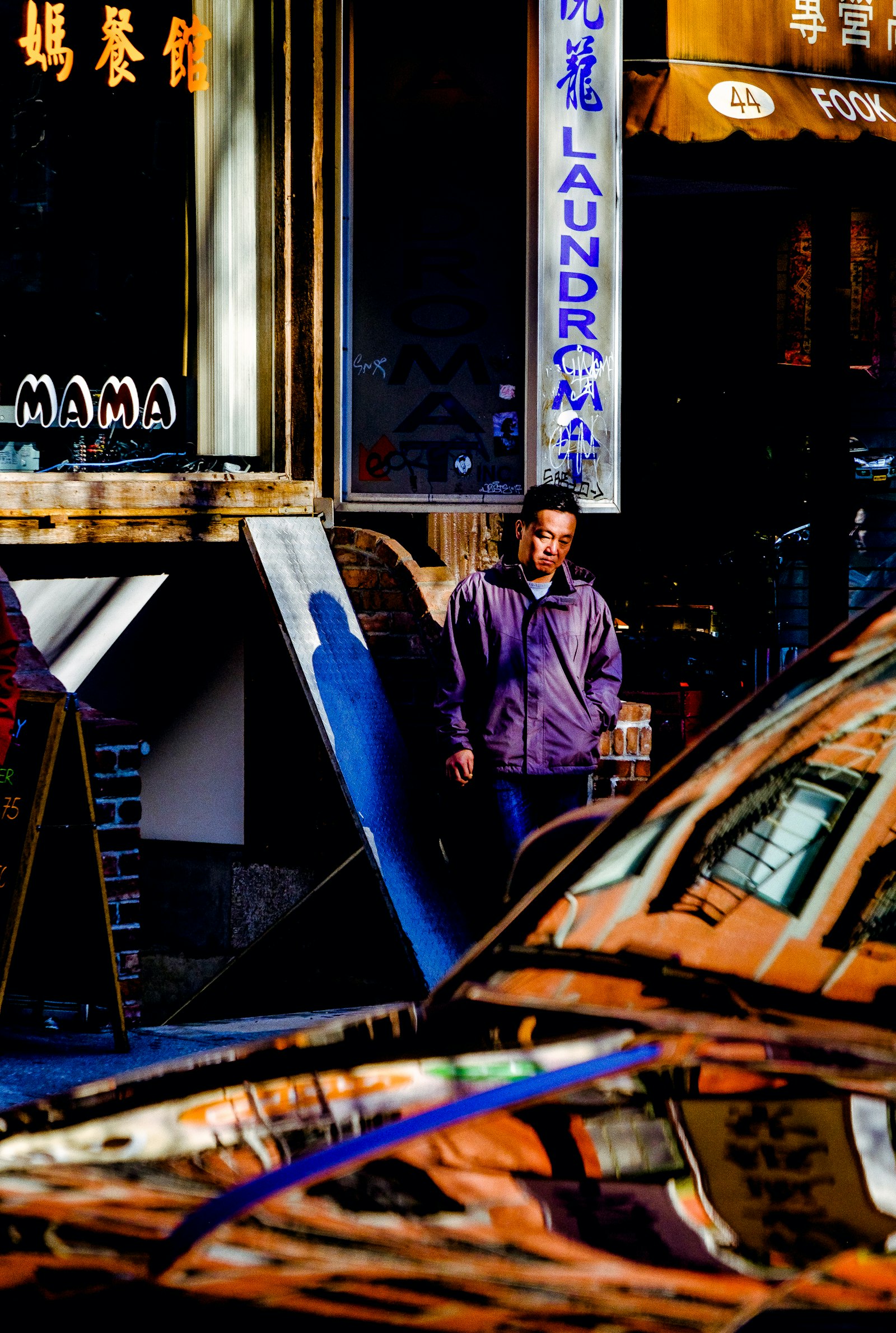 Fujifilm XF 18-135mm F3.5-5.6 R LM OIS WR sample photo. Man in purple dress photography