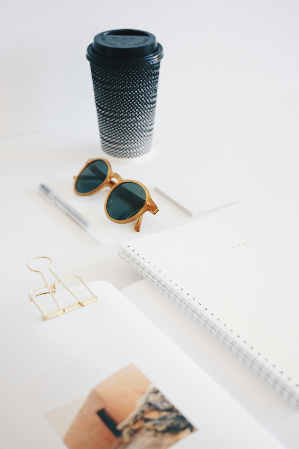 black and white sunglasses