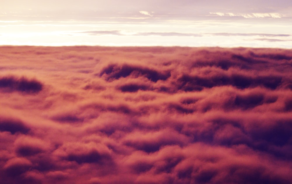 brown clouds during daytime