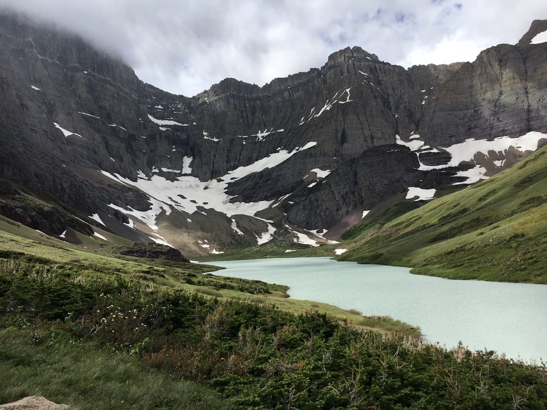 Glacial lake photo spot Unnamed Road Swiftcurrent Lake