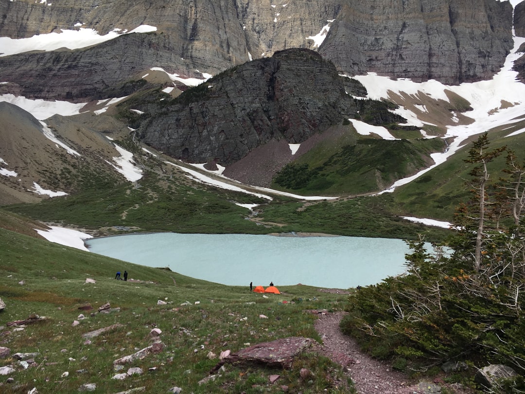 Glacial lake photo spot Unnamed Road Swiftcurrent Lake