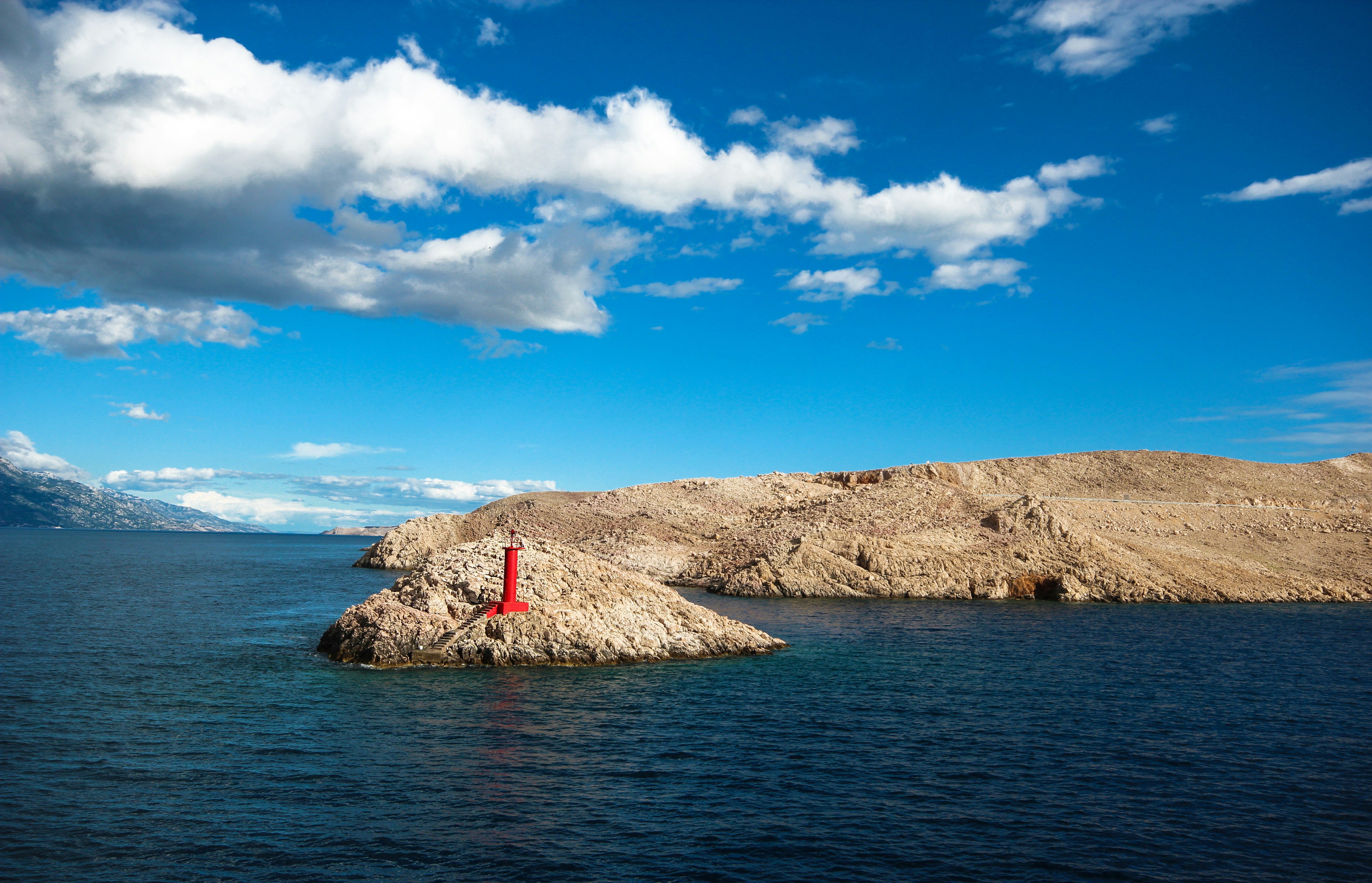 rocks near sea