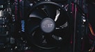 black AMDA graphics card
