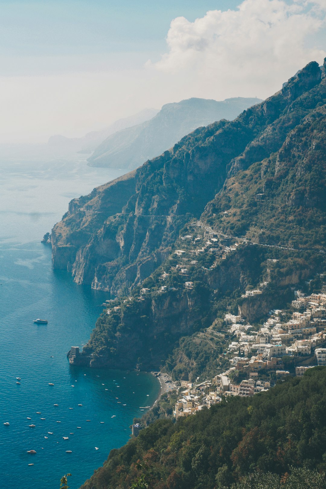 travelers stories about Cliff in Positano, Italy