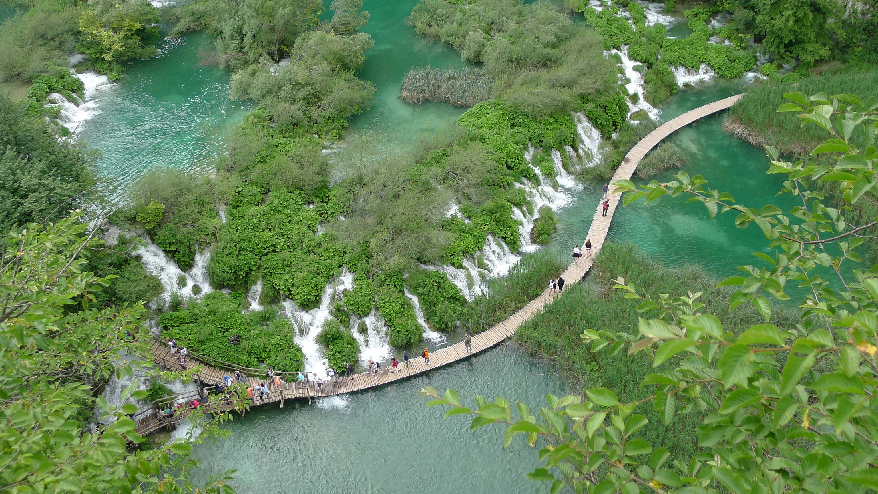 Plitvice lakes national park, Croatia in August