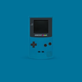 blue Nintendo Game Boy color