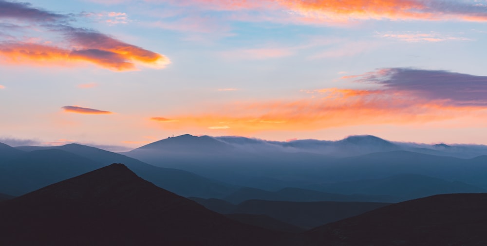 view of mountain during day time