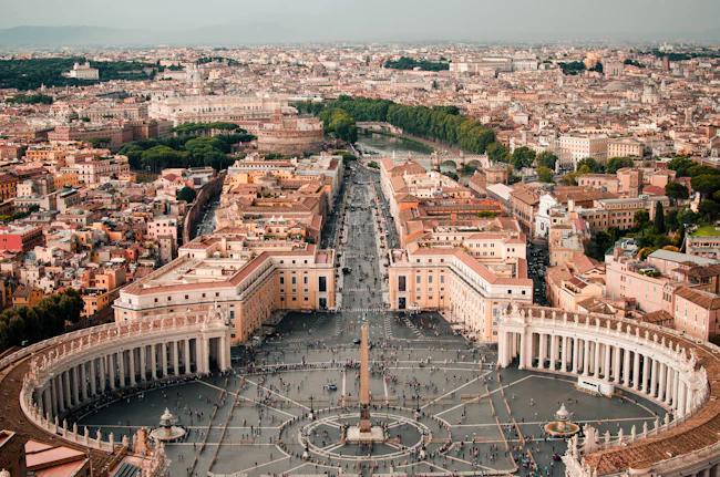 Roma durante un circuito por Europa