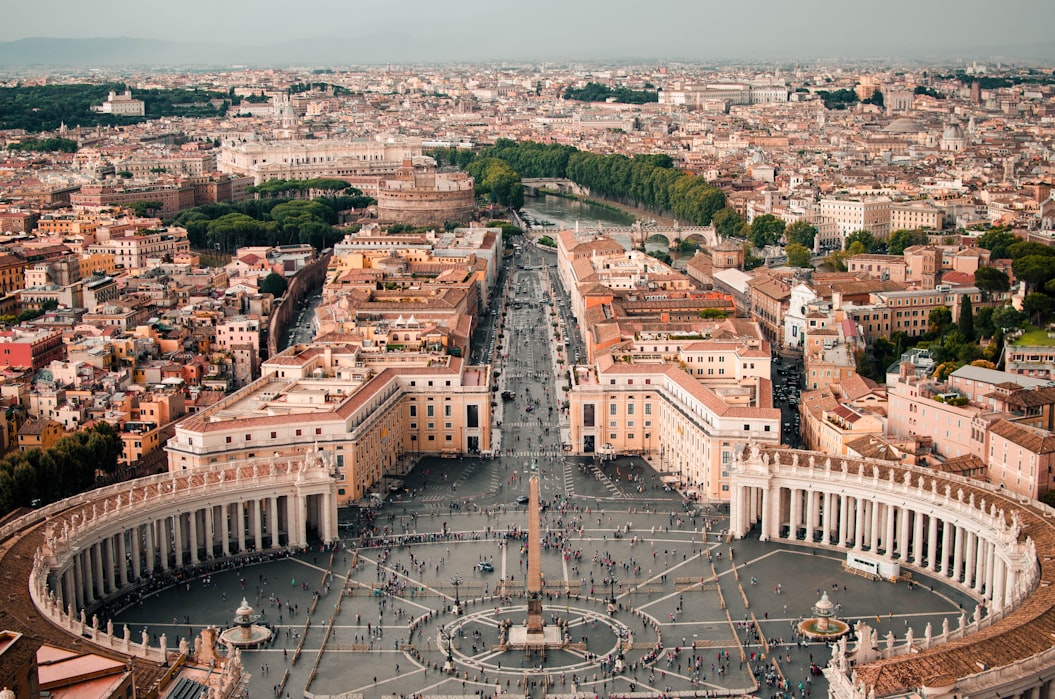 St Peter's Square view