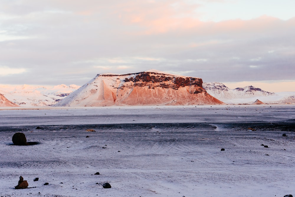 photo of mountain during daytime