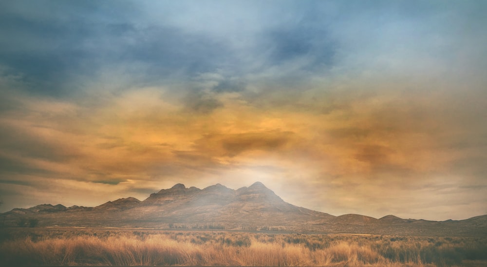 view of mountain landscape