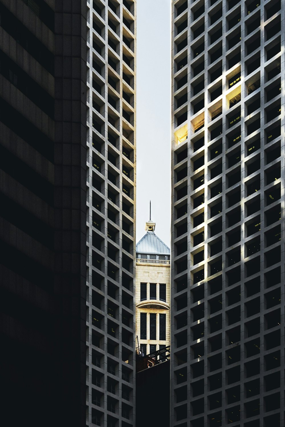 structural photo of high rise building