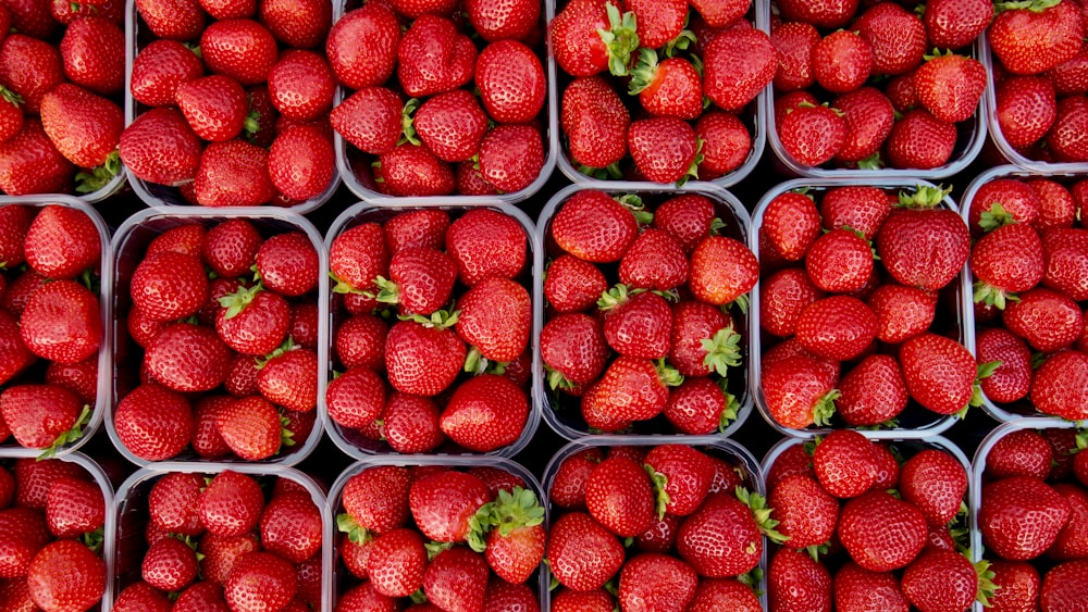 ripe strawberries