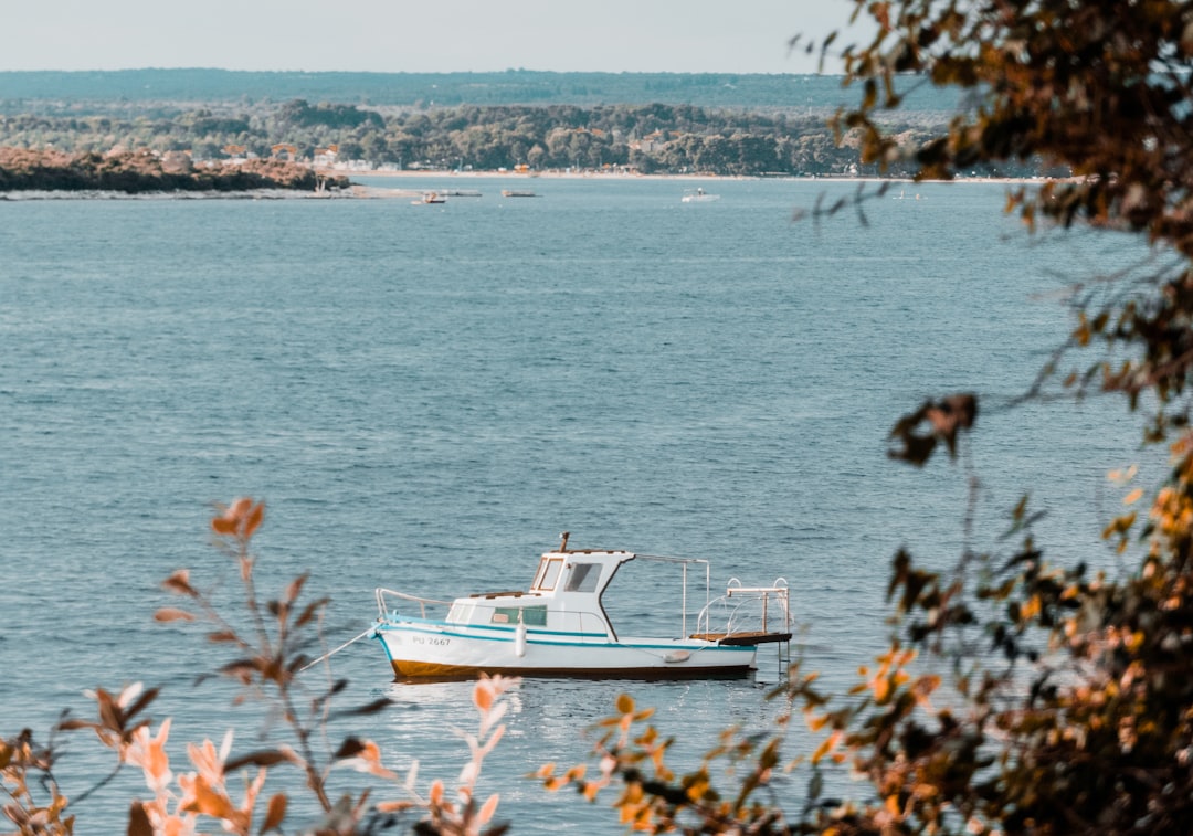 boat on ocean at daytimer