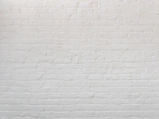 white brick wall