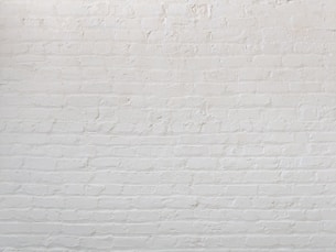 white brick wall