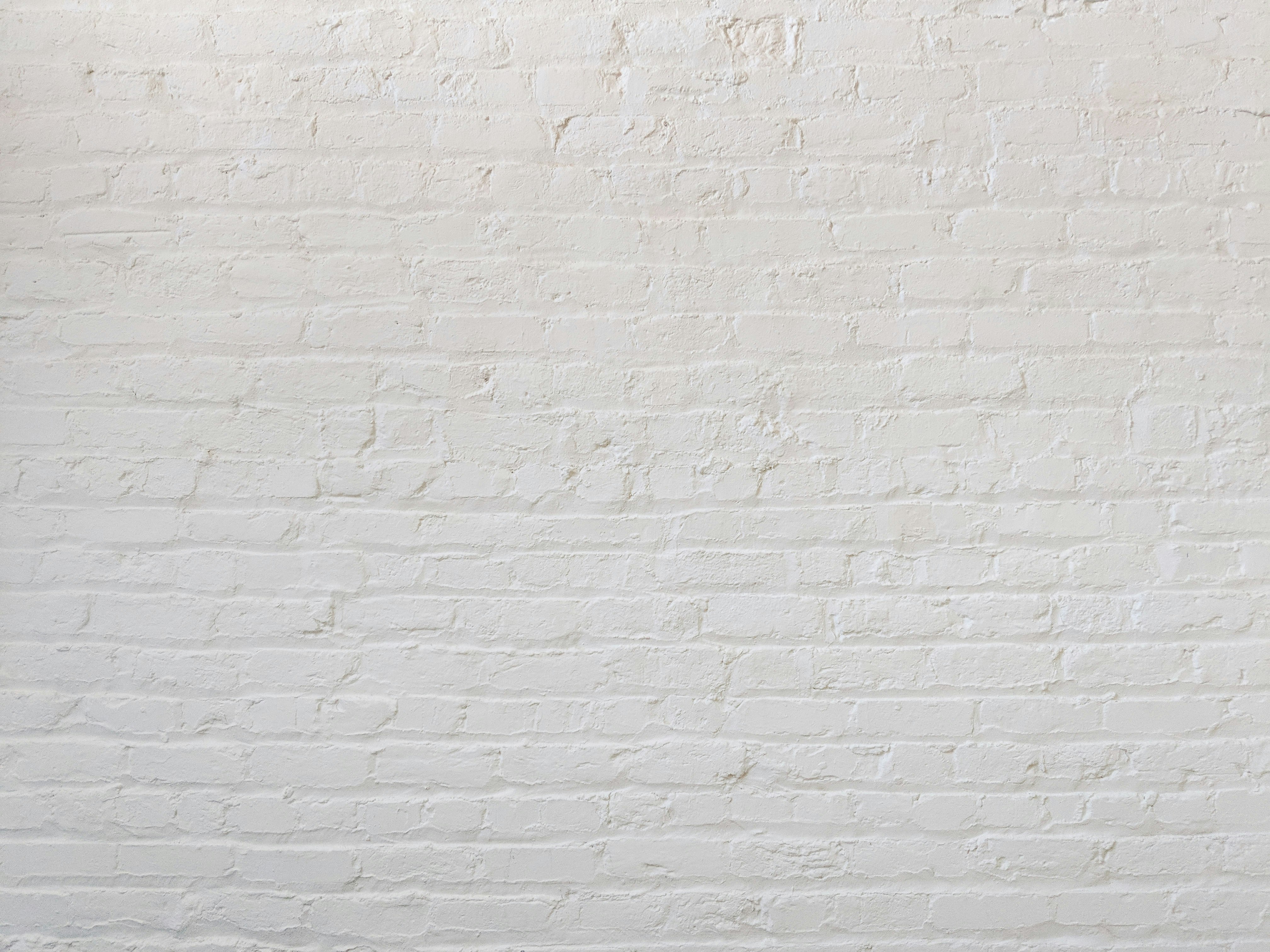 white brick wall