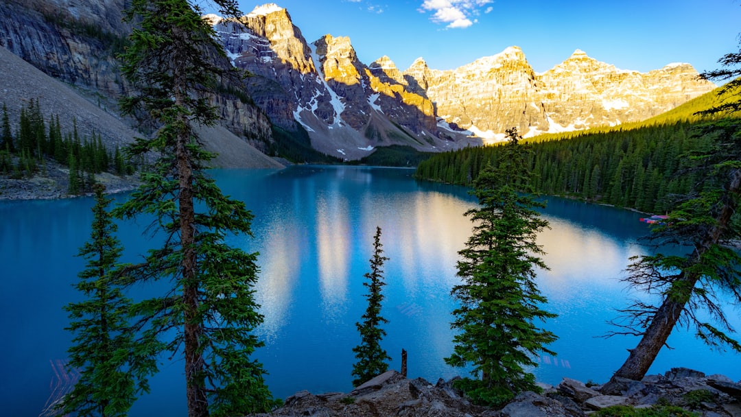 travelers stories about Mountain in Moraine Lake, Canada
