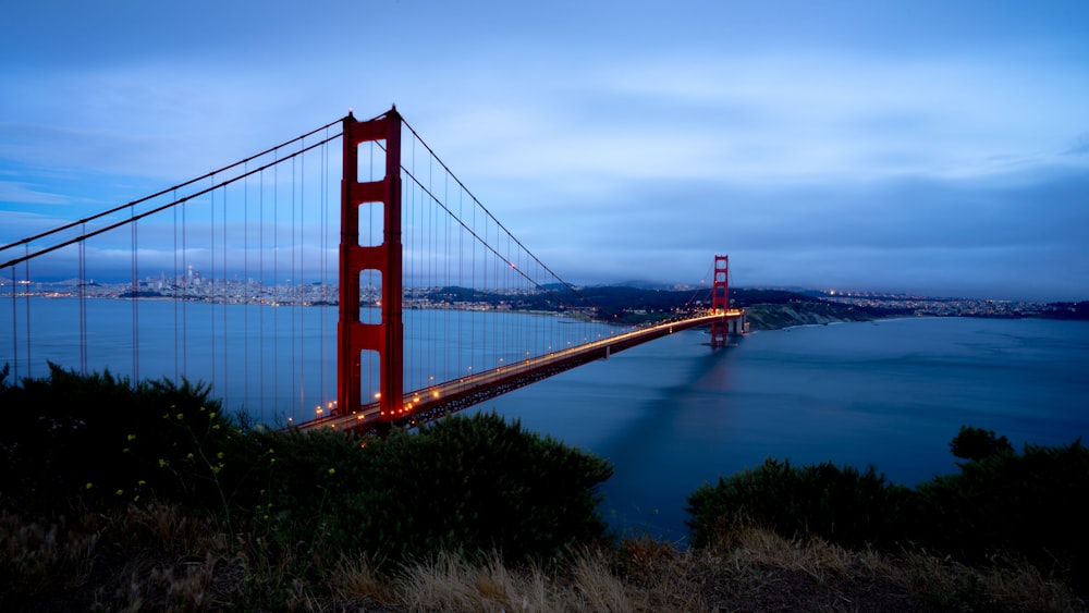 fotografia di paesaggio del Golden Gate Bridge, California