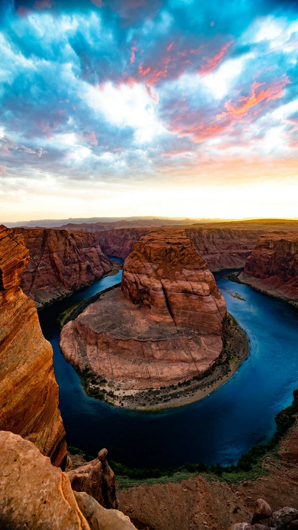 Rivière Grand Canyon Horseshoe en Arizona