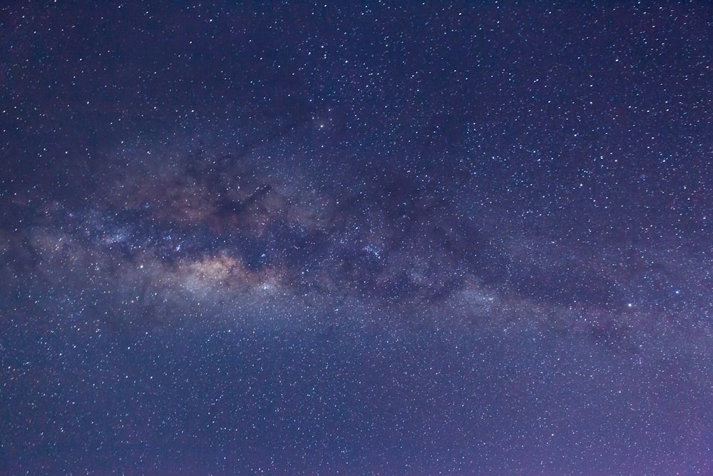 milky way during nighttime