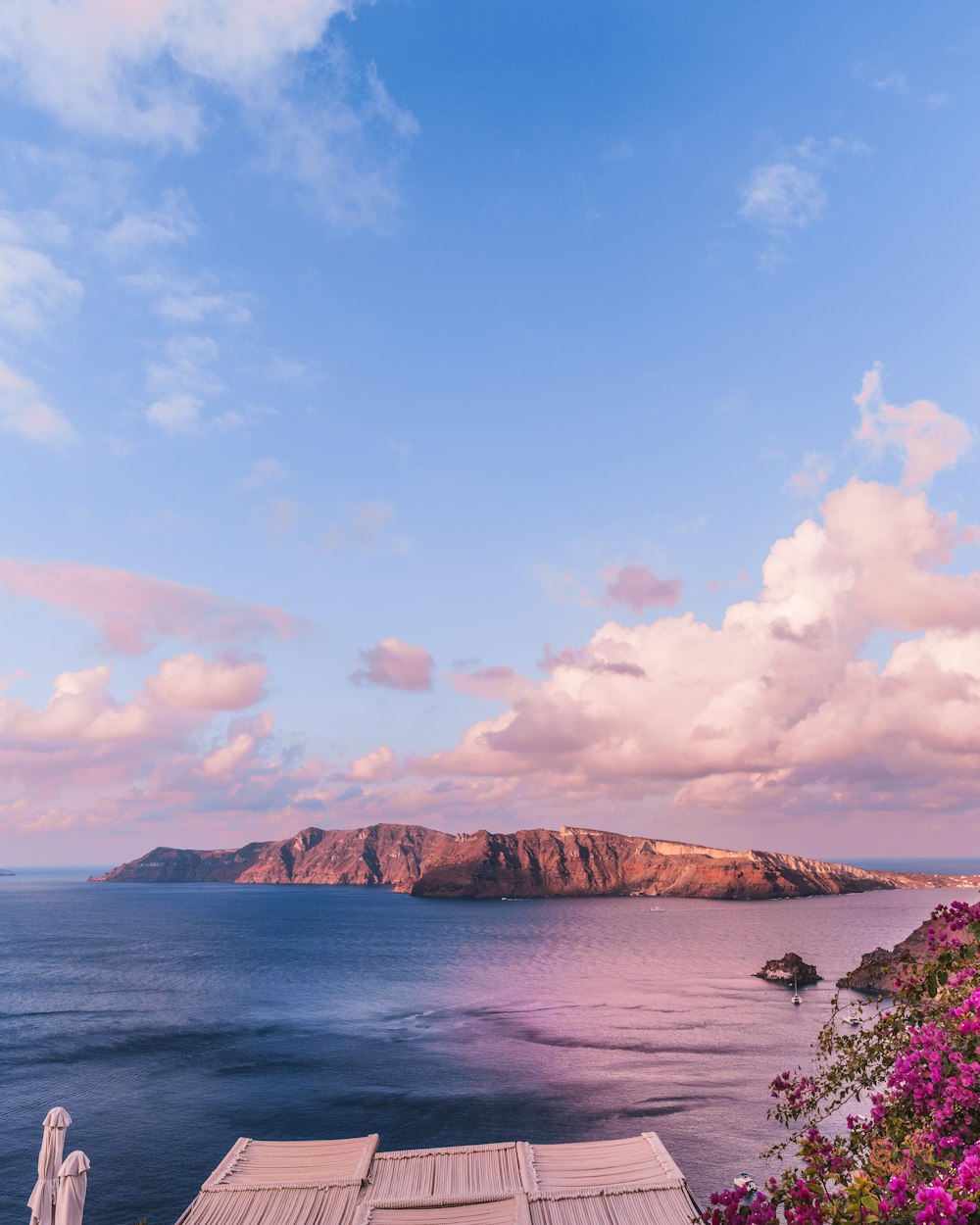 birds eye view photography of island