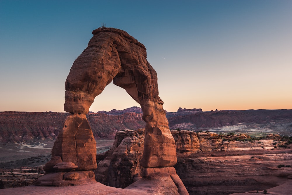 scenery of rock formation