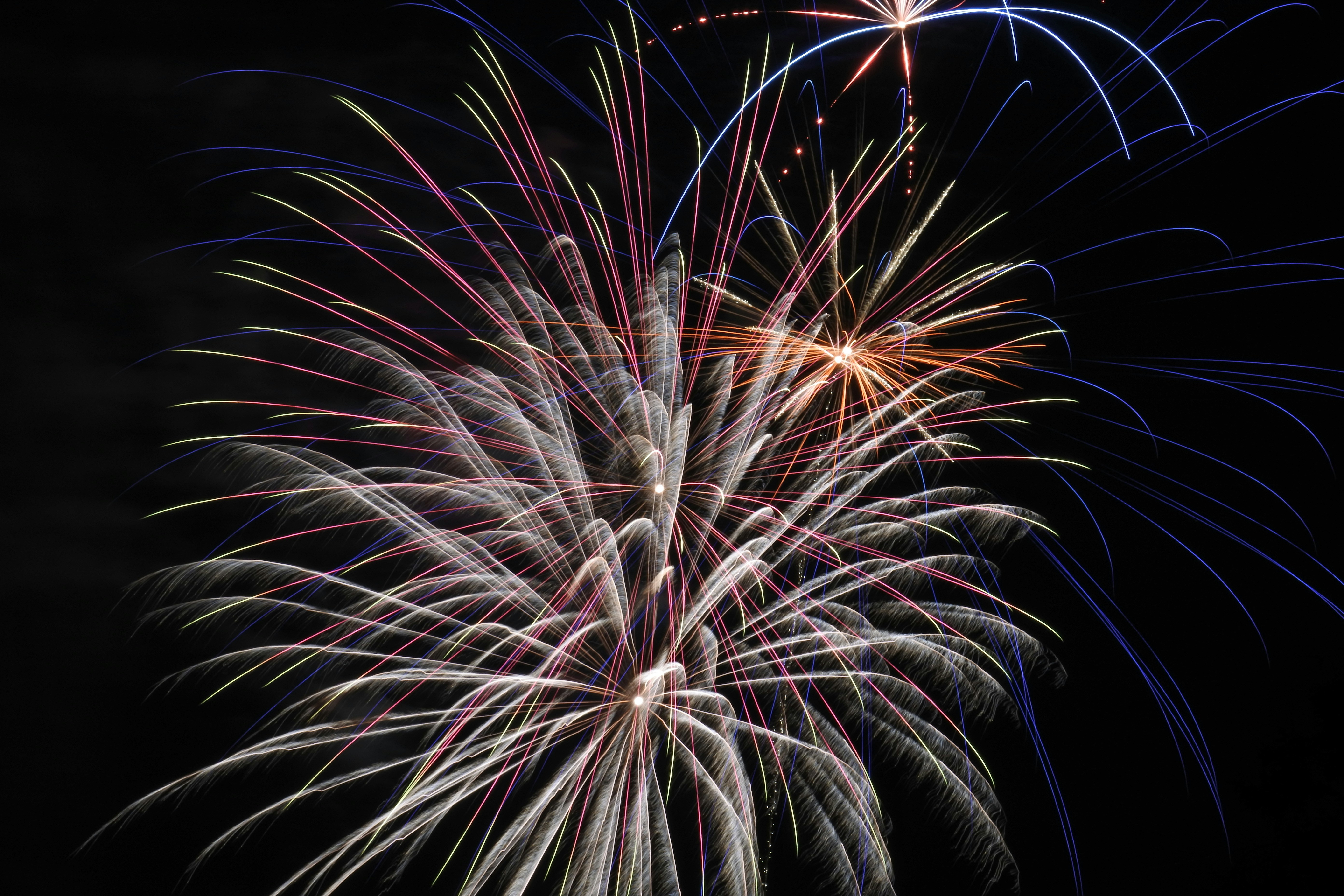 fire crackers during day time independence day teams background
