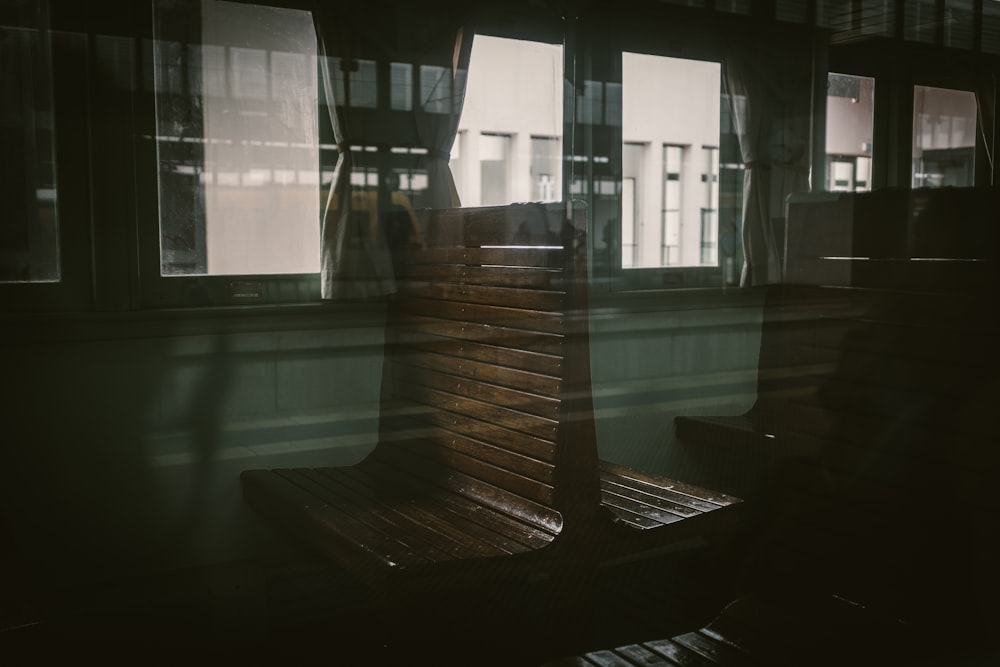 chairs in train