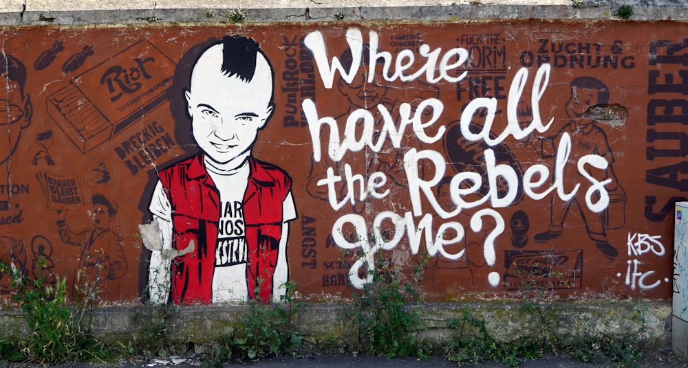 Where have all the rebels gone graffiti