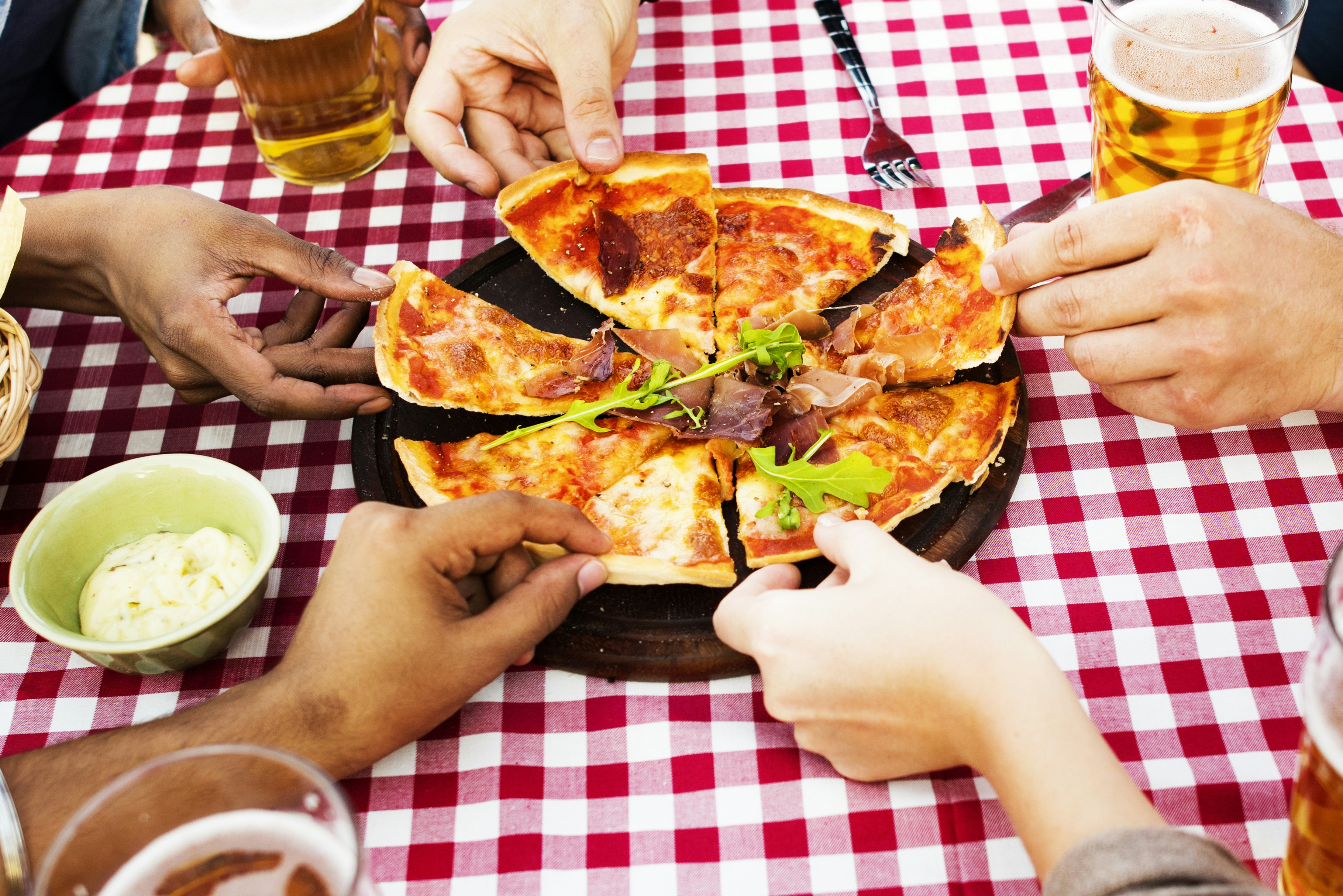 Beverage, meal, gathering and pizza HD photo by rawpixel (@rawpixel) on Unsplash