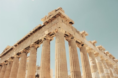 low angle photography of The Parthenon, Greece