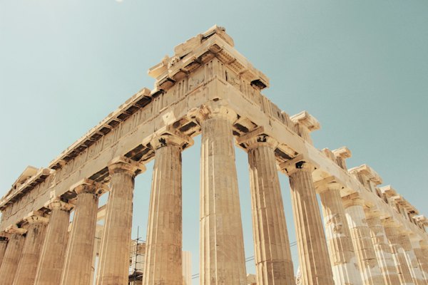 Low angle photography of The Parthenon, Greece — Athens, Greece