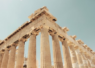 low angle photography of The Parthenon, Greece