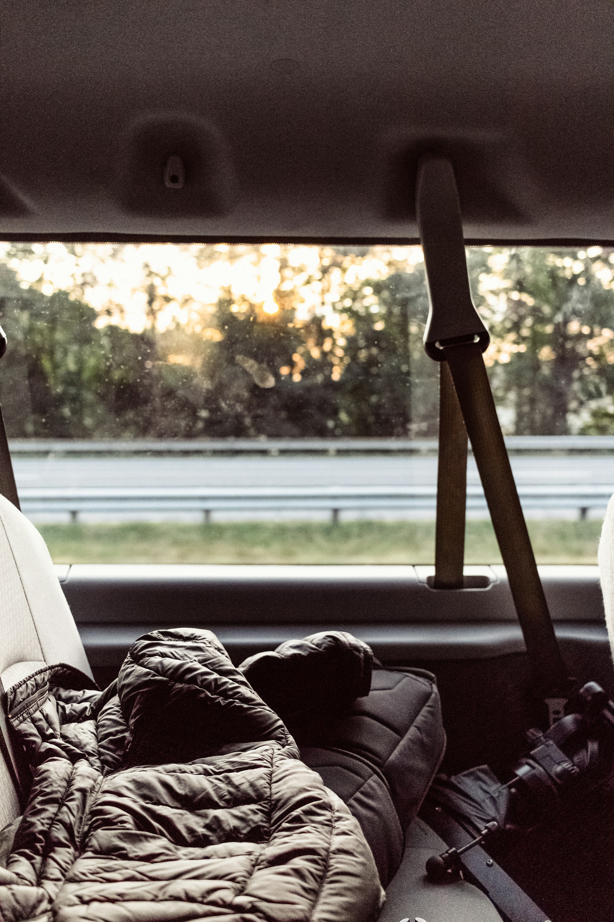 A group of friends and I woke up early to head to Atlanta for a shoot. It was early in the morning and we had been driving for an hour. I just wanted to capture the feeling of the moment, feeling like it mattered.