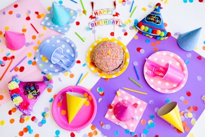 birthday decor lot happy birthday google meet background